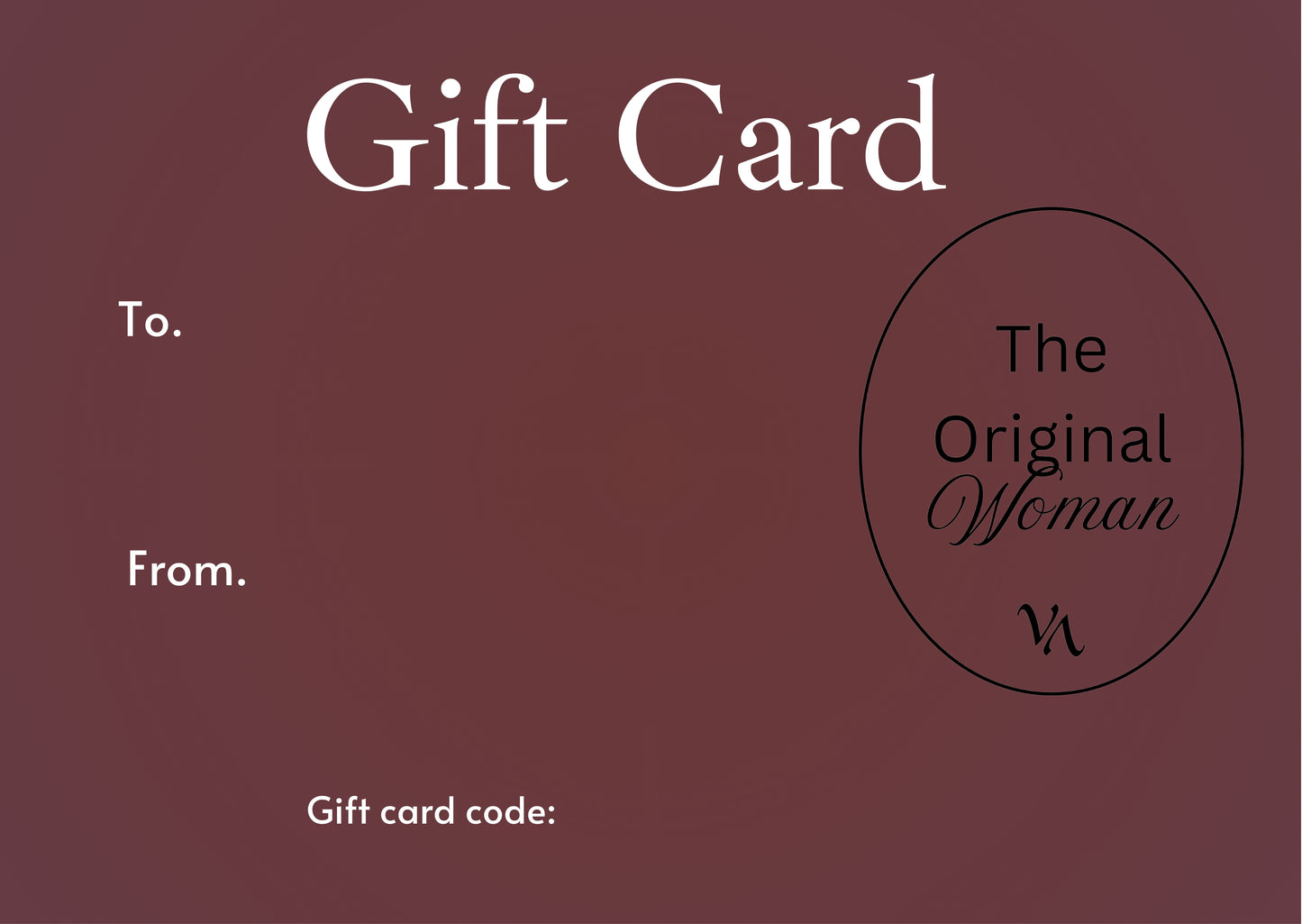 Veille Gift Card