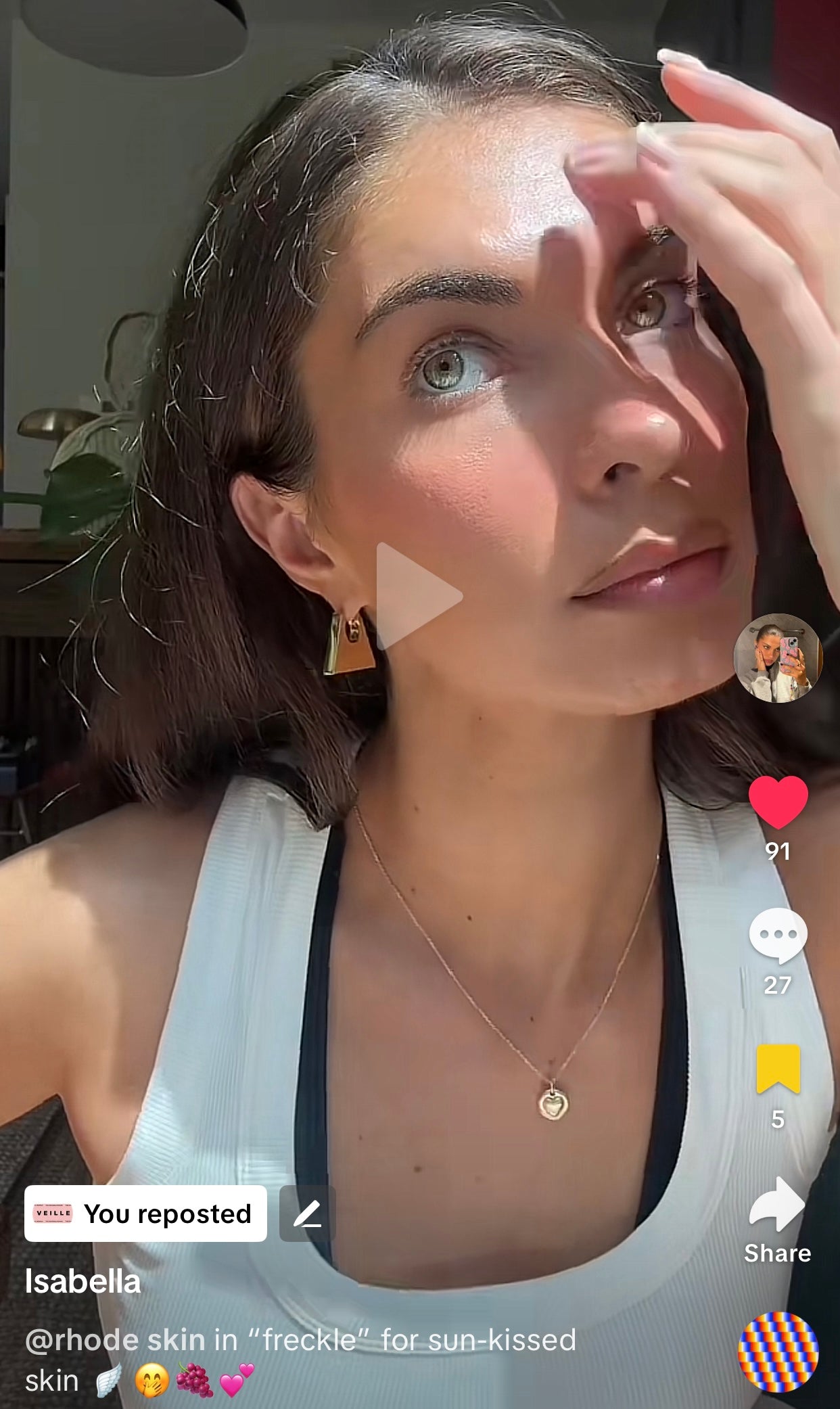 Heart of Gold pendant necklace