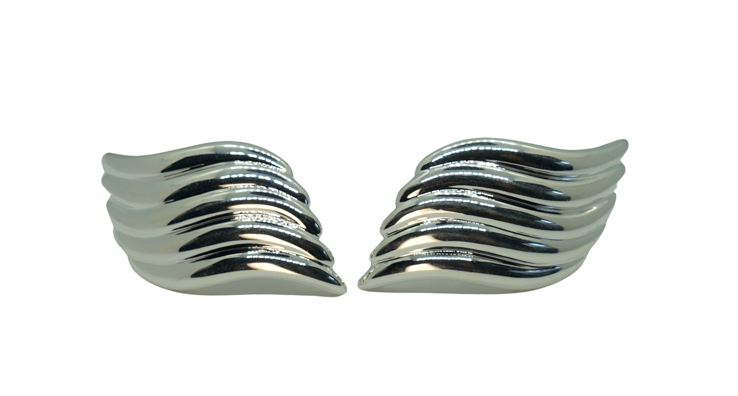 Eve's statement earrings in Silver plating