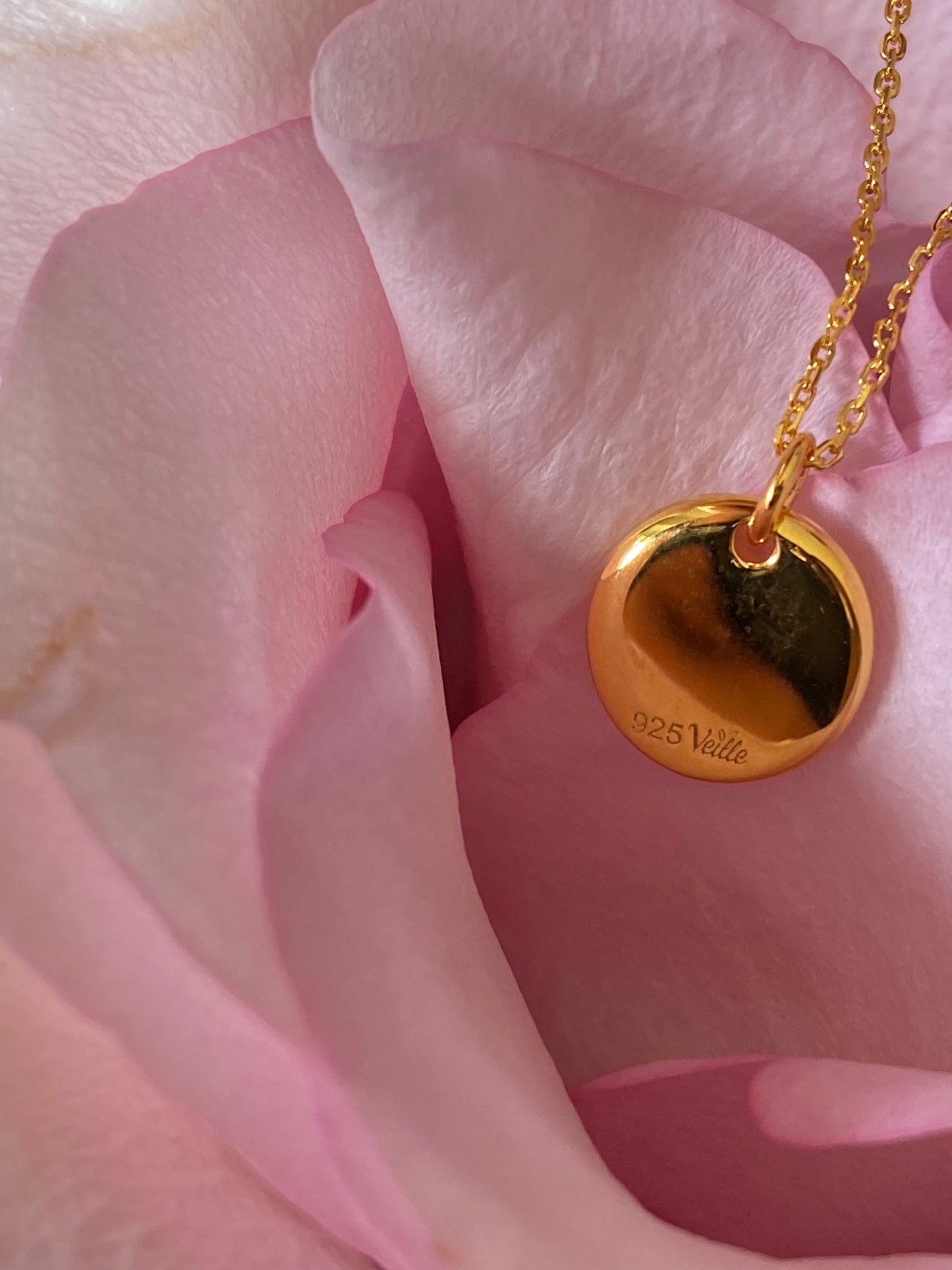 Heart of Gold pendant necklace